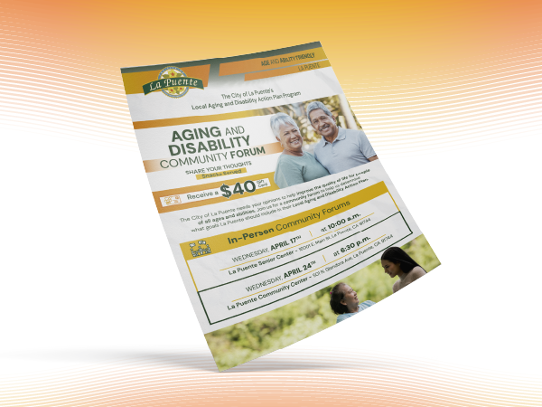 The City of La Puente's Local Aging and Disability Action Plan Program